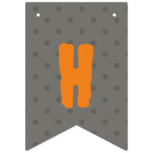 Halloween Gelukkige Verjaardag Vlaggetjes (Tweede vlag)