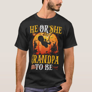 Halloween Gender onthullen dat hij of zij opa is. T-shirt