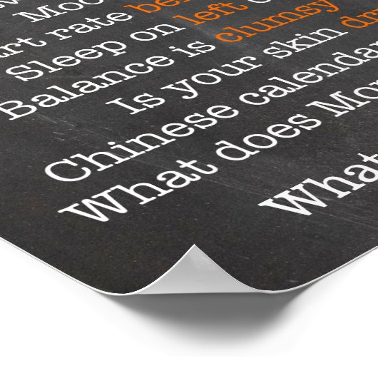 Halloween Gender onthulling Poster oude vrouwen (Hoek)