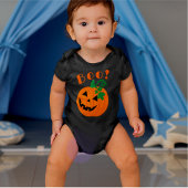 Halloween gepersonaliseerde Jack O Lantern Boo Romper