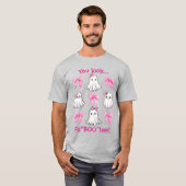 Halloween Gepersonaliseerde Leraar FaBOOless T-shirt (Voorkant volledig)