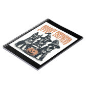 Halloween German Shepherd.jpg Notitieboek (Linkerzijde)