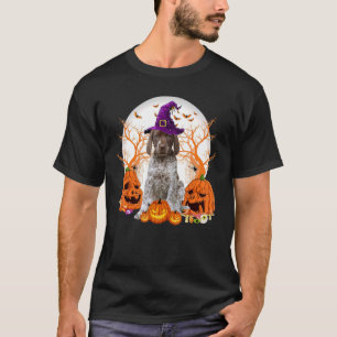 Halloween German Shorthaired Pointer Dog Jack T-shirt