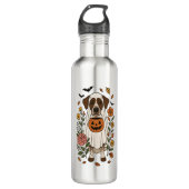 Halloween German Shorthaired Pointer Waterfles (Voorkant)