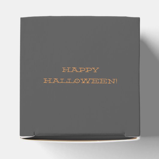 Halloween geschenkdoos | Trick or treat Box Bedankdoosjes (Bovenkant)