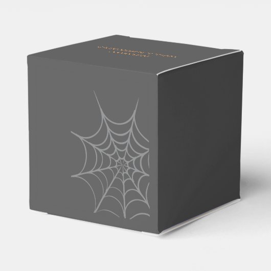 Halloween geschenkdoos | Trick or treat Box Bedankdoosjes (Achterkant)
