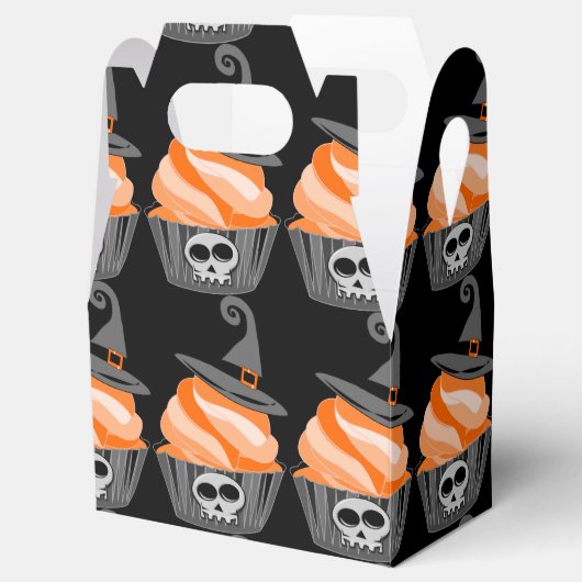 Halloween geschenkmand bedankdoosjes (Geopend)