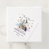 Halloween Geslacht Onthullen Baby is Brouwen Bedankjes Labels (In situ)