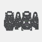 Halloween geslacht onthullen Boo-y of Ghoul Bedankdoosjes (Uitgevouwen)