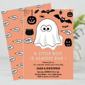 Halloween Geslacht onthullen uitnodiging Ghost