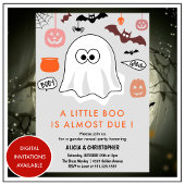 Halloween Geslacht onthullen uitnodiging Leuke Gho