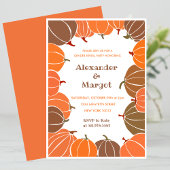 Halloween Geslacht onthullen uitnodigingen Herfst