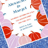 Halloween Geslacht onthullen uitnodigingen Pumpkin