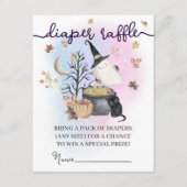 Halloween Geslacht Onthulling Luier Raffle. Informatiekaartje (Voorkant)