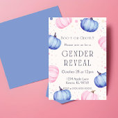 Halloween Geslacht Onthulling Uitnodiging