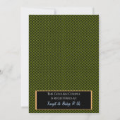 Halloween geslacht verklappen feest uitnodiging (Achterkant)