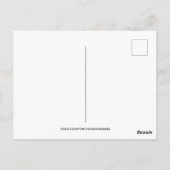 Halloween gespeld in symbolen kleuren briefkaart (Achterkant)