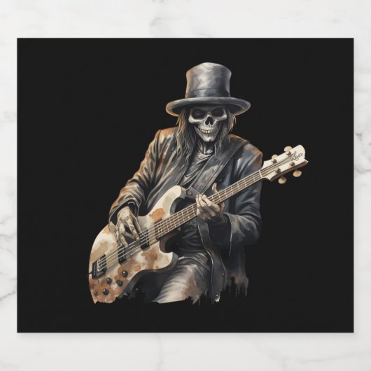 Halloween Getränkeetiketten Bier Etiket (Enkel label)