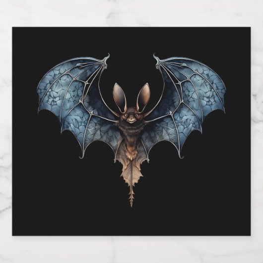 Halloween Getränkeetiketten Bier Etiket (Enkel label)