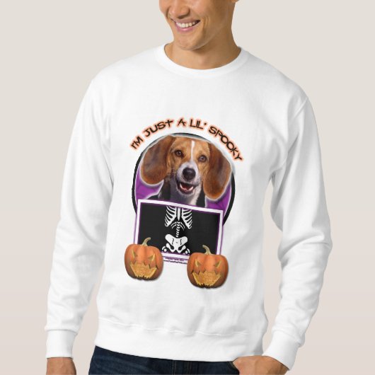 Halloween - Gewoon een Lil Spooky - Beagle Trui (Voorkant)