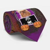 Halloween - Gewoon een Lil Spooky - Brussels Griff Stropdas (Opgerold)