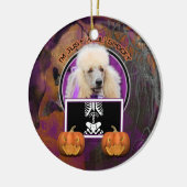 Halloween - Gewoon een Lil Spooky - Poodle - Champ Keramisch Ornament (Links)