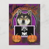 Halloween - Gewoon een Lil Spooky - Shiba Inu - Ya Briefkaart (Voorkant)