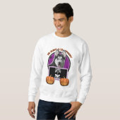 Halloween - Gewoon een Lil Spooky - Siberian Husky Trui (Voorkant volledig)