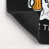 Halloween gewoon hier voor Boos Ghost Grappig kost Muismat (Hoek)