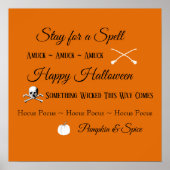 Halloween Gezegden Poster (Voorkant)