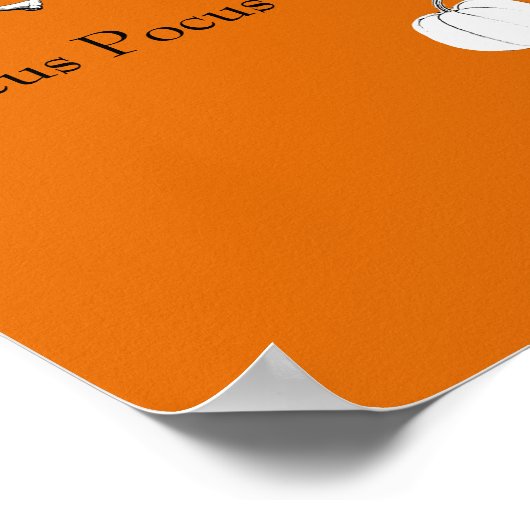 Halloween Gezegden Poster (Hoek)