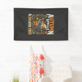 Halloween Gezellige Herfstmagie Spandoek (Insitu)