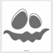 Halloween Gezicht Stickers & Labels (Vel)