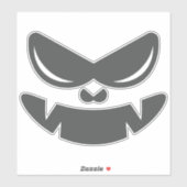 Halloween Gezicht Stickers & Labels (Vel)
