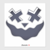 Halloween Gezicht Stickers & Labels (Vel)