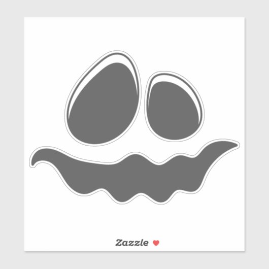 Halloween Gezicht Stickers & Labels (Vel)