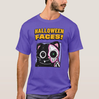 Halloween Gezichten T-shirt