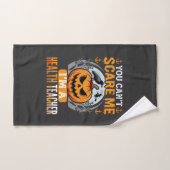 Halloween Gezondheid Docent Enge Pompoen Kraai Handdoek (Handdoek)