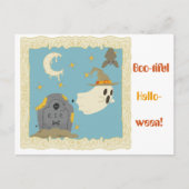 Halloween Ghobly Briefkaart (Voorkant)