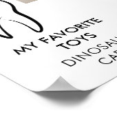 Halloween Ghost 1e jaar Eerste Verjaardag Mileston Poster (Hoek)