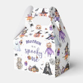 Halloween Ghost 1e Verjaardagsfeest Bedankdoosjes (Achterkant)