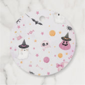 Halloween Ghost 1e Verjaardagsfeest Bedankjes Labels (Achterkant)