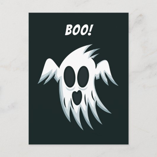 Halloween Ghost aangepast briefkaart (Voorkant)