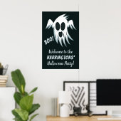 Halloween Ghost aangepaste tekst party poster (Thuiskantoor)