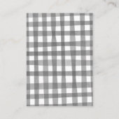 Halloween Ghost Baby shower Diaper Raffle Informatiekaartje (Achterkant)