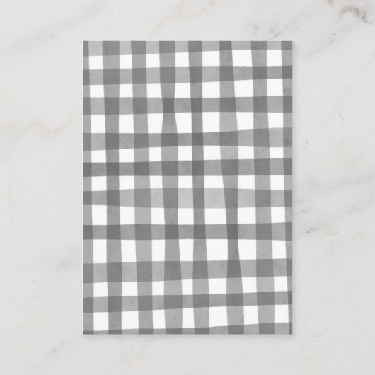 Halloween Ghost Baby shower Diaper Raffle Informatiekaartje (Achterkant)