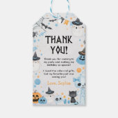 Halloween Ghost Baby shower Party Cadeaulabel (Voorkant)