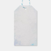 Halloween Ghost Baby shower Party Cadeaulabel (Achterkant)