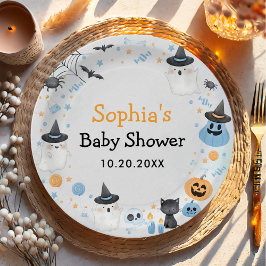 Halloween Ghost Baby shower Party Papieren Bordje