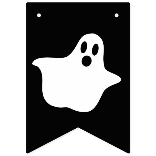 Halloween Ghost-banner Vlaggetjes (Tweede vlag)